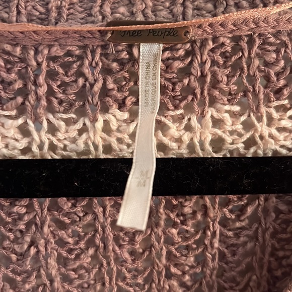 Free people knit flowy sweater M - Picture 3 of 5
